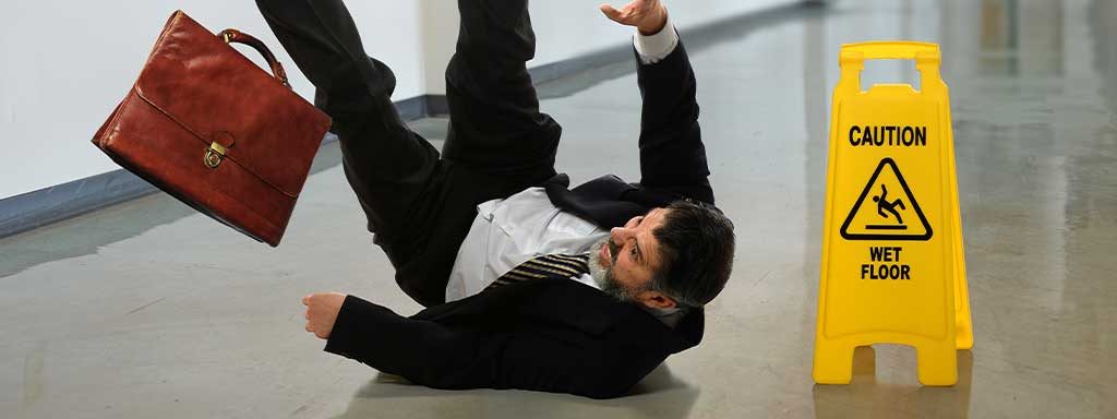 How to Protect Your Business from Slip & Fall Claims with Liability Insurance Slip And Fall Incident 1024x384