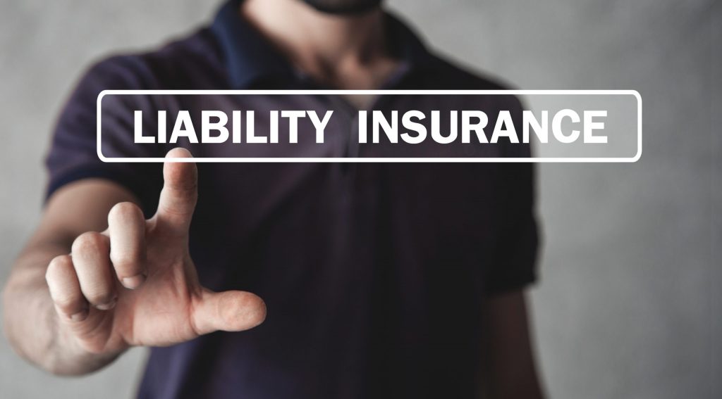 Top 6 Mistakes to Avoid When Purchasing Liability Insurance Person clicking liability insurance screen button